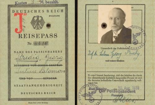 Max Bredig Passport