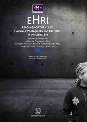 EHRI Seminar Greece Readings of the Visual